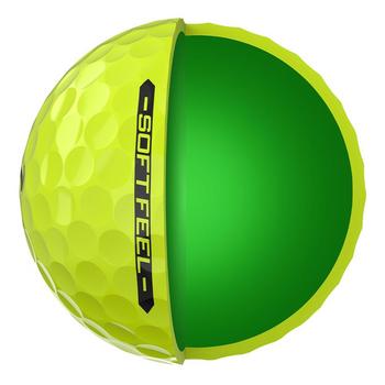Srixon Soft Feel Golf Balls - Yellow - main image