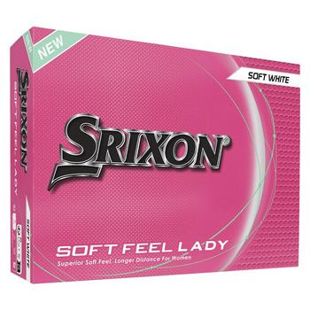 Srixon Soft Feel Lady Golf Ball For Ladies |Low Compression And Easy High Launch|Ultra-Soft Feel |Ideal For Moderate Swings And Increased Precision, White-image