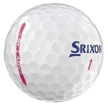 Srixon Soft Feel Ladies Golf Balls - White x 3 Dozen Personalised - main image