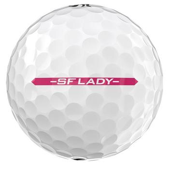 Srixon Soft Feel Ladies Golf Balls - White x 3 Dozen Personalised - main image