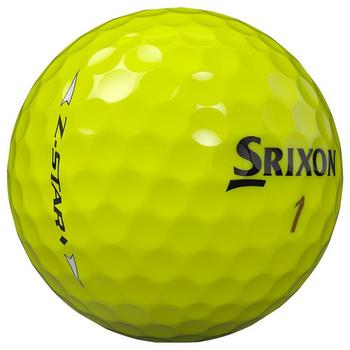 Srixon Z-Star Diamond Golf Balls - Yellow x 3 Dozen Personalised - main image