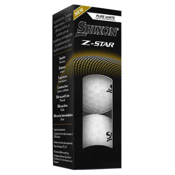 Srixon Z-Star Balls 4 For 3 Personalised - White - main image