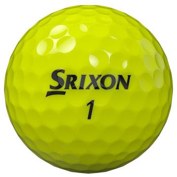 Srixon Z-Star Golf Balls - Yellow 3 x Dozen Personalised - main image