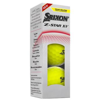 Srixon Z-Star XV Balls 4 For 3 Personalised - Yellow - main image