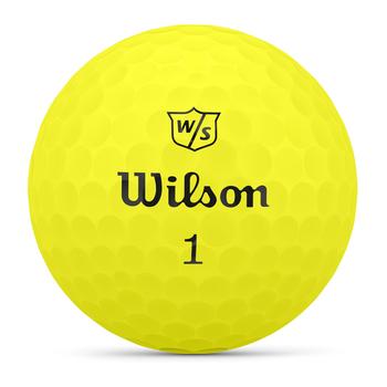 Wilson Staff Duo Soft Golf Balls - Yellow - main image