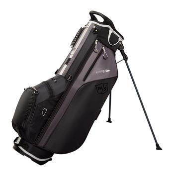 Wilson Staff Feather Golf Stand Bag - Black/Charcoal/Silver - main image