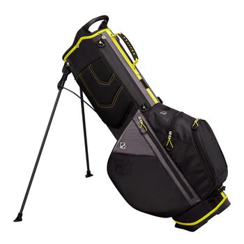 Wilson Staff Feather Golf Stand Bag - Black/Silver/Citron - main image