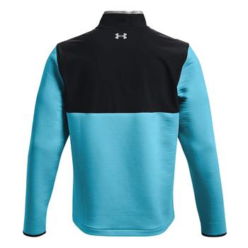 Under Armour Storm Daytona Half Zip Golf Top - Fresco Blue - main image