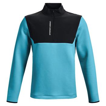 Under Armour Storm Daytona Half Zip Golf Top - Fresco Blue - main image