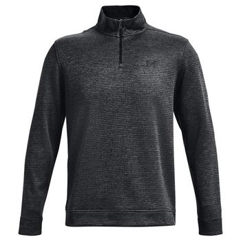 Under Armour Storm Sweater Fleece Zip Golf Top - Black - main image