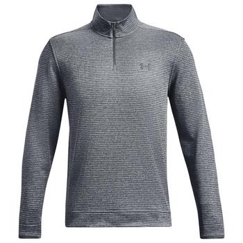 Under Armour Storm Sweater Fleece Zip Golf Top - Pitch Grey - main image