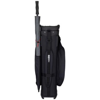 Sun Mountain H2NO Lite Golf Cart Bag - Black/Steel/Red - main image