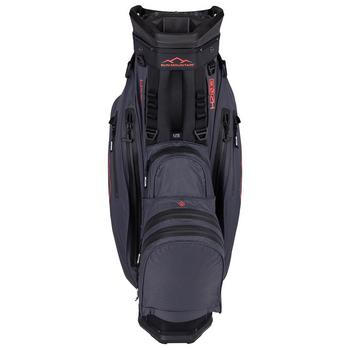 Sun Mountain H2NO Lite Golf Cart Bag - Black/Steel/Red - main image