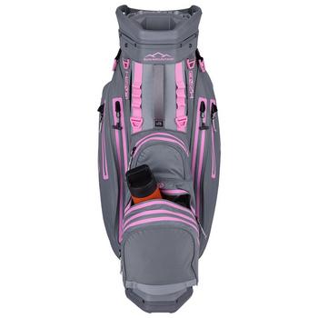 Sun Mountain H2NO Lite Golf Cart Bag - Nickel/Cadet/Pink - main image