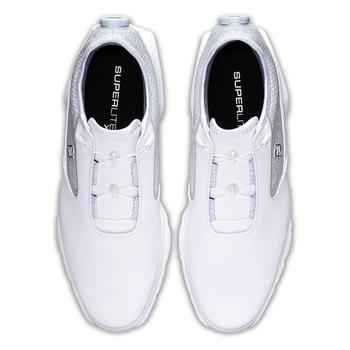 FootJoy Superlites XP BOA Golf Shoe - White/Silver - main image