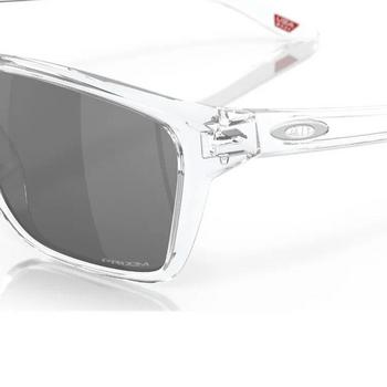 Oakley Sylas Sunglasses - Polished Clear w/Prizm Black Lens - main image
