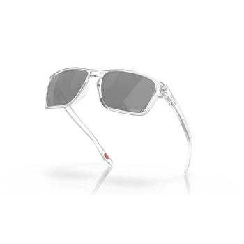 Oakley Sylas Sunglasses - Polished Clear w/Prizm Black Lens - main image