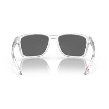 Oakley Sylas Sunglasses - Polished Clear w/Prizm Black Lens - main image