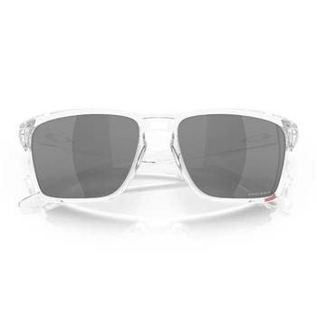 Oakley Sylas Sunglasses - Polished Clear w/Prizm Black Lens - main image
