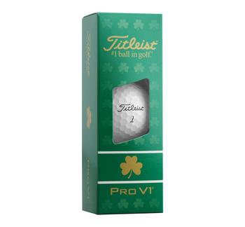Titleist Pro V1 White Shamrock Golf Balls - main image