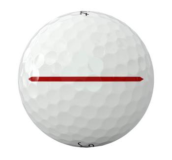 Titleist Pro V1x AIM Performance White Golf Balls - Red - main image
