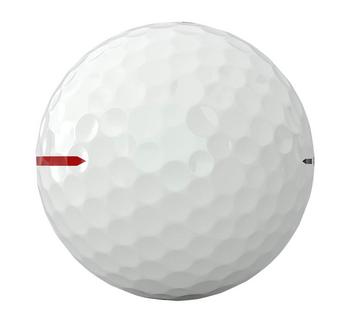 Titleist Pro V1x AIM Performance White Golf Balls - Red - main image