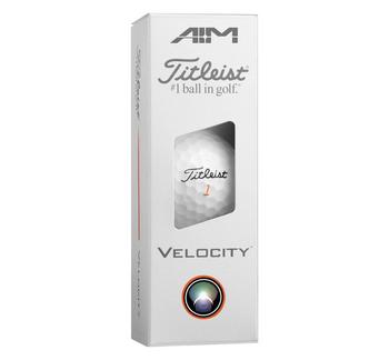 Titleist Velocity AIM Performance White Golf Balls - main image