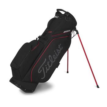 Gold Gear Direct - Titleist Players S4 StaDry Golf Stand Bag - Black/Red/Graphite
