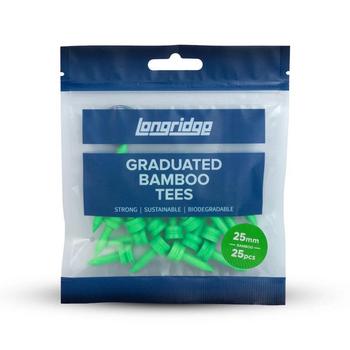 Longridge Bamboo Graduated Tees - Lime 25mm - main image