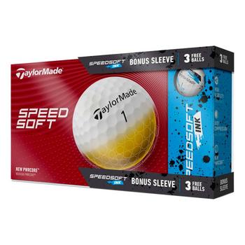 TaylorMade SpeedSoft Golf Balls - 15-Ball Pack