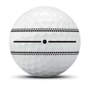 TaylorMade TP5 Stripe Golf Balls - White - main image