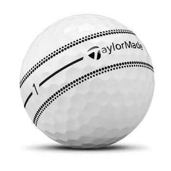 TaylorMade TP5 Stripe Golf Balls - White - main image