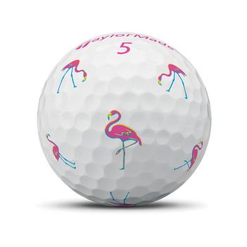 TaylorMade TP5 Pix Limited Edition Golf Balls - Flamingos - main image