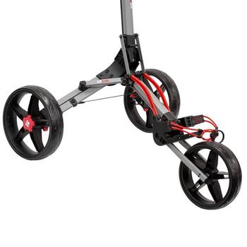 Longridge Ezeglide Bolt 2 Golf Push Trolley - Grey/Red - main image