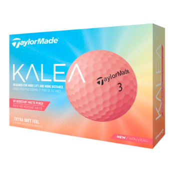 TaylorMade Kalea Ladies Golf Balls - Peach  - main image