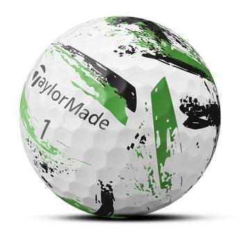 TaylorMade SpeedSoft Ink Golf Balls - Green - main image