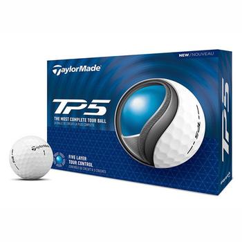 TaylorMade TP5 Golf Balls - White - main image