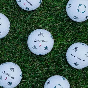 TaylorMade TP5 Pix Limited Edition Golf Balls - Sharks - main image