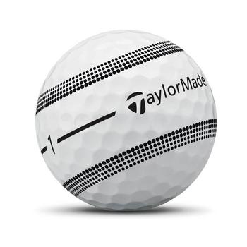 TaylorMade TP5 Stripe Golf Balls - White - main image