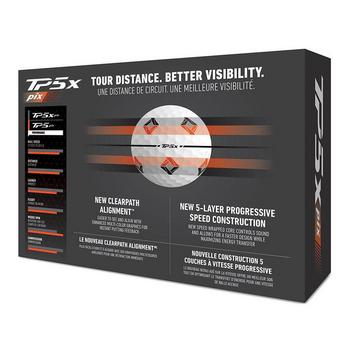 TaylorMade TP5X Golf Balls - White - main image