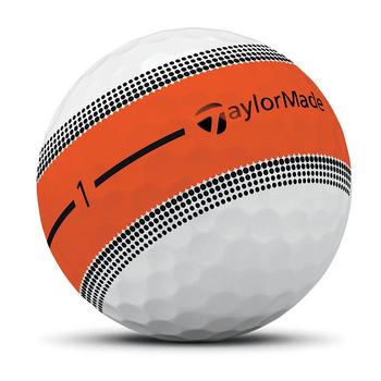 TaylorMade Tour Response Stripe Neon Golf Balls - Multi - main image
