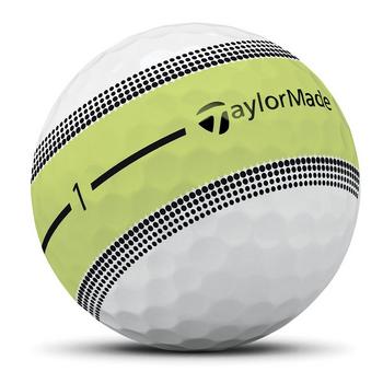 TaylorMade Tour Response Stripe Neon Golf Balls - Multi - main image