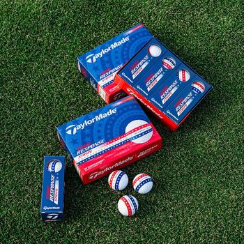 TaylorMade Tour Response Stripe Golf Balls - USA - main image
