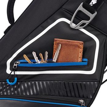 TaylorMade 8.0 Golf Stand Bag - Black/White/Blue - main image