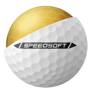 TaylorMade SpeedSoft Golf Balls - White - main image