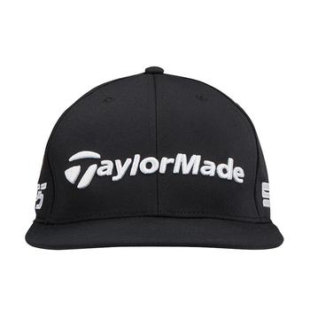TaylorMade TM Tour Flat Bill Golf Cap - Black - main image