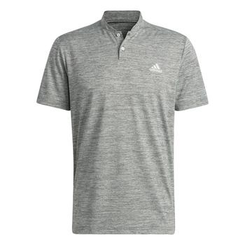 Gold Gear Direct - adidas Textured Stripe Golf Polo - Green