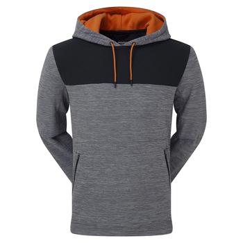 FootJoy Thermal Golf Hoodie Sweater - Spacedye/Black/Orange - main image