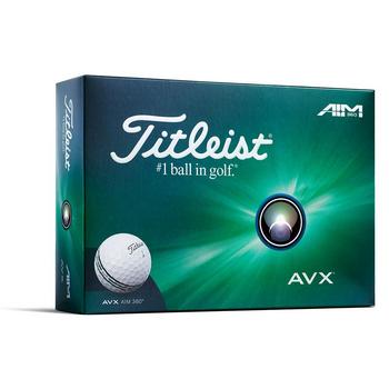 Titleist AVX AIM 360 Golf Balls - White - main image