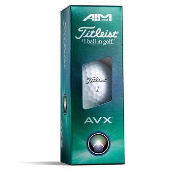 Titleist AVX AIM 360 Golf Balls - White - main image